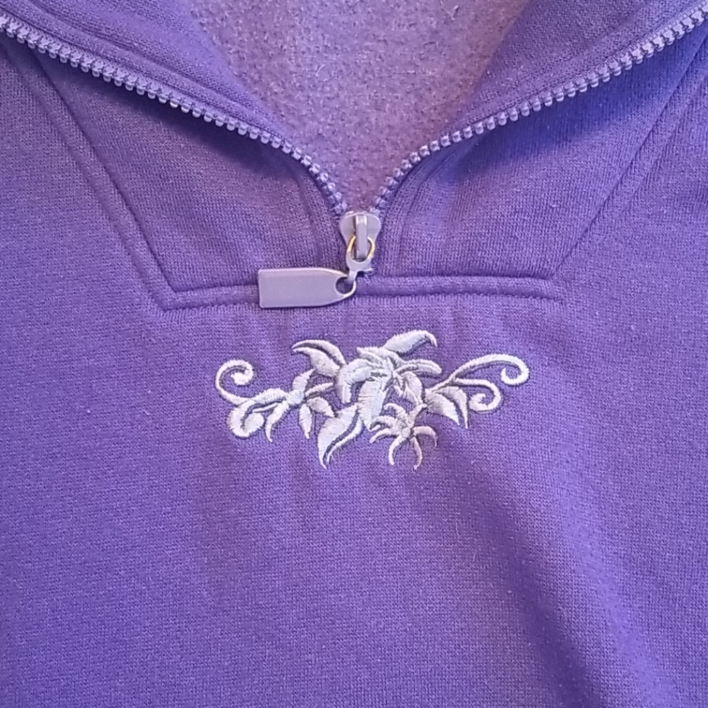 Basic Edition Blue/Purple Sweater - image 7